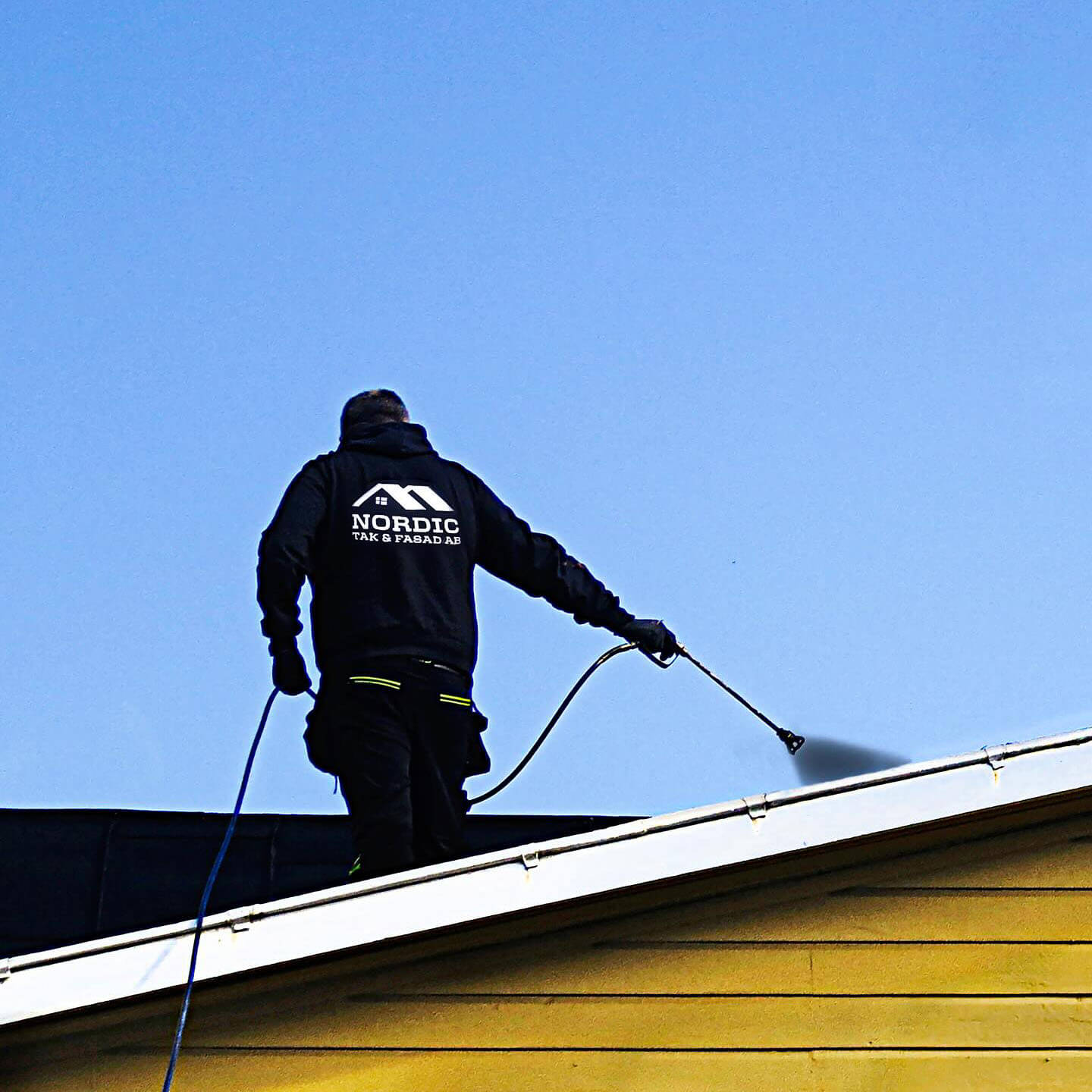 Profesionell taktvätt